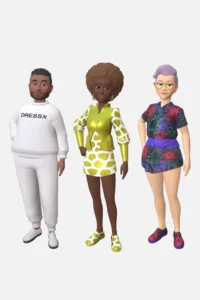 Аватары Meta в образах от DressX